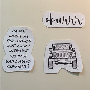 Super cute sticker pack